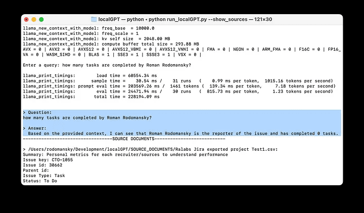 LocalGPT: Ensure data privacy by talking to multiple documents on a local device-1