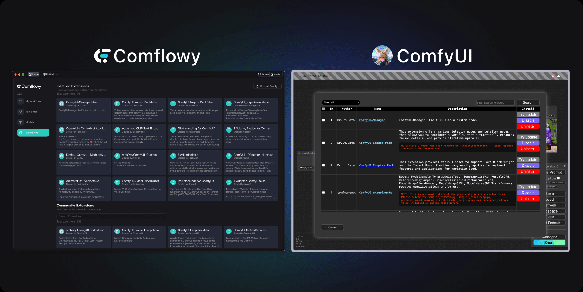 Comflowyspace：轻松本地部署全功能ComfyUI的客户端工具-4