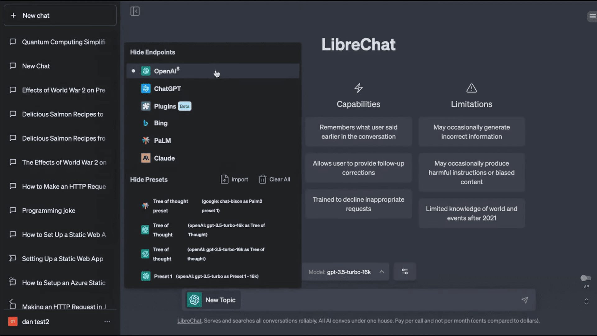 LibreChat：模仿ChatGPT界面交互的AI对话开源项目-1