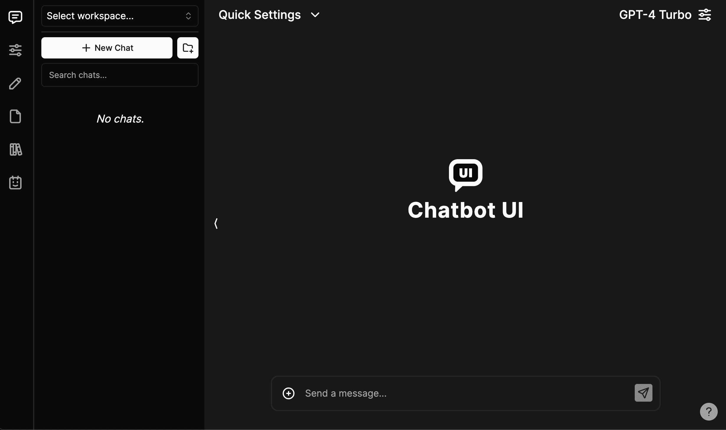 Chatbot UI：开源AI聊天应用程序-1