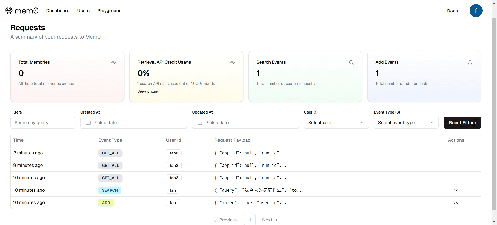 Mem0：为AI助手和代理提供智能记忆层的开源项目-1