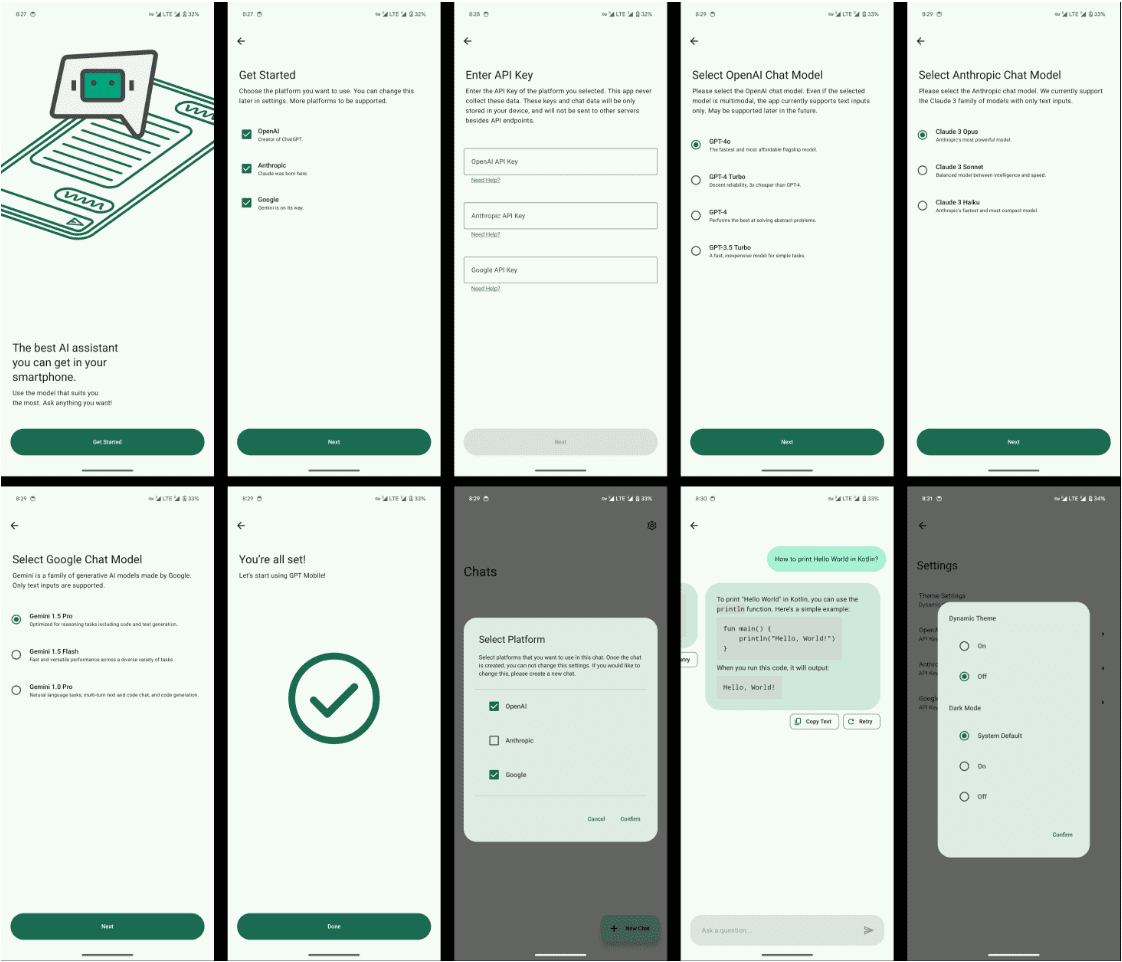 GPT Mobile：适用于Android 的多模型聊天助手，一次与多个LLMs对话-1