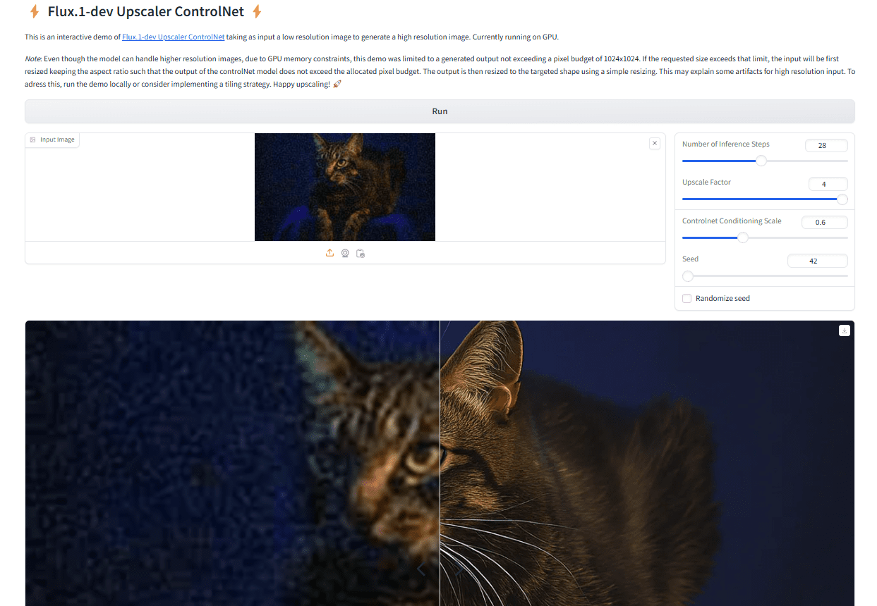 Flux.1-dev-Controlnet-Upscaler：提升图像分辨率、优化图像质量、增强图像细节-1
