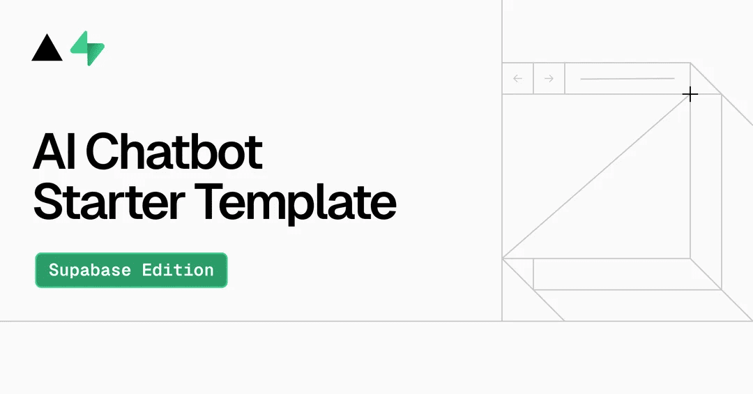 AIチャットボット Supabase: オープンソースのNext.jsとSupabaseが構築したAIチャットボットをVercel-1に迅速に導入。