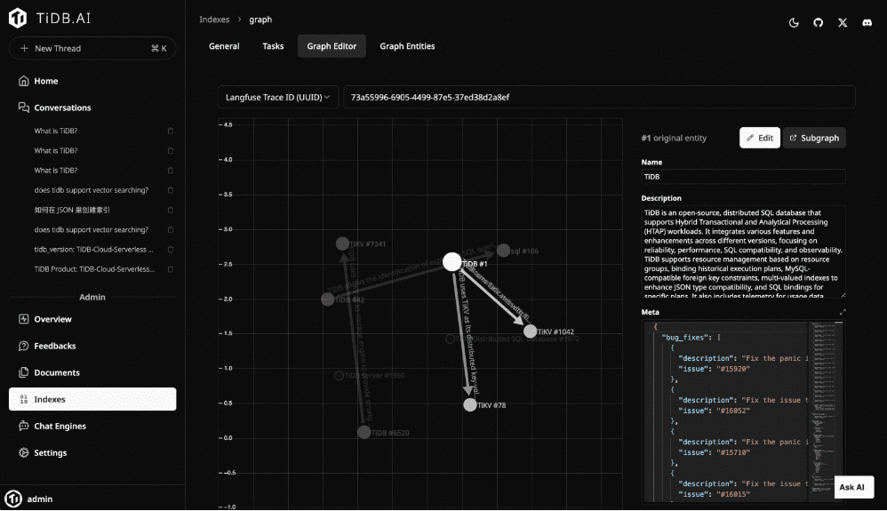 AutoFlow: GraphRAG-based conversational knowledge base tool with built-in web crawler-1