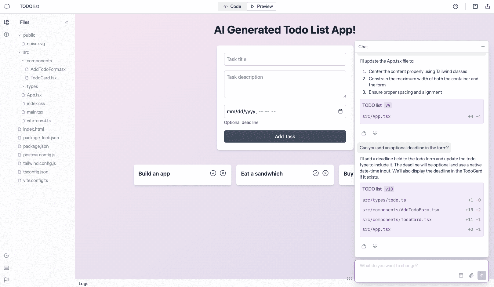 Srcbook：快速创建和迭代Web应用、使用AI生成代码、交互式TypeScript开发平台-1