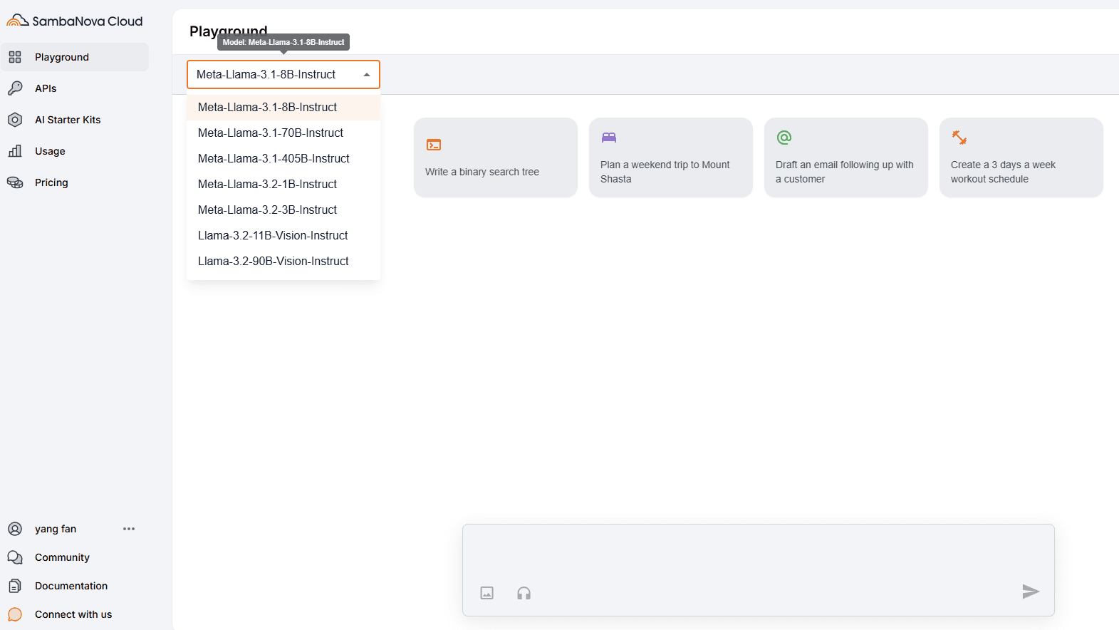 SambaNova: Bereitstellung der weltweit zweitschnellsten lamaweiten Model Reasoning Resource Platform-1