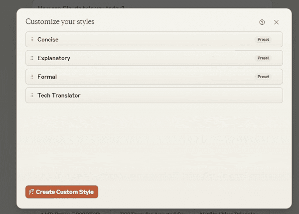 クロード3.5は、複数の言語スタイルで質問に答えることができるようになり、あなたのスタイルを学習するためにあなたのテキストをアップロードすることもできます。