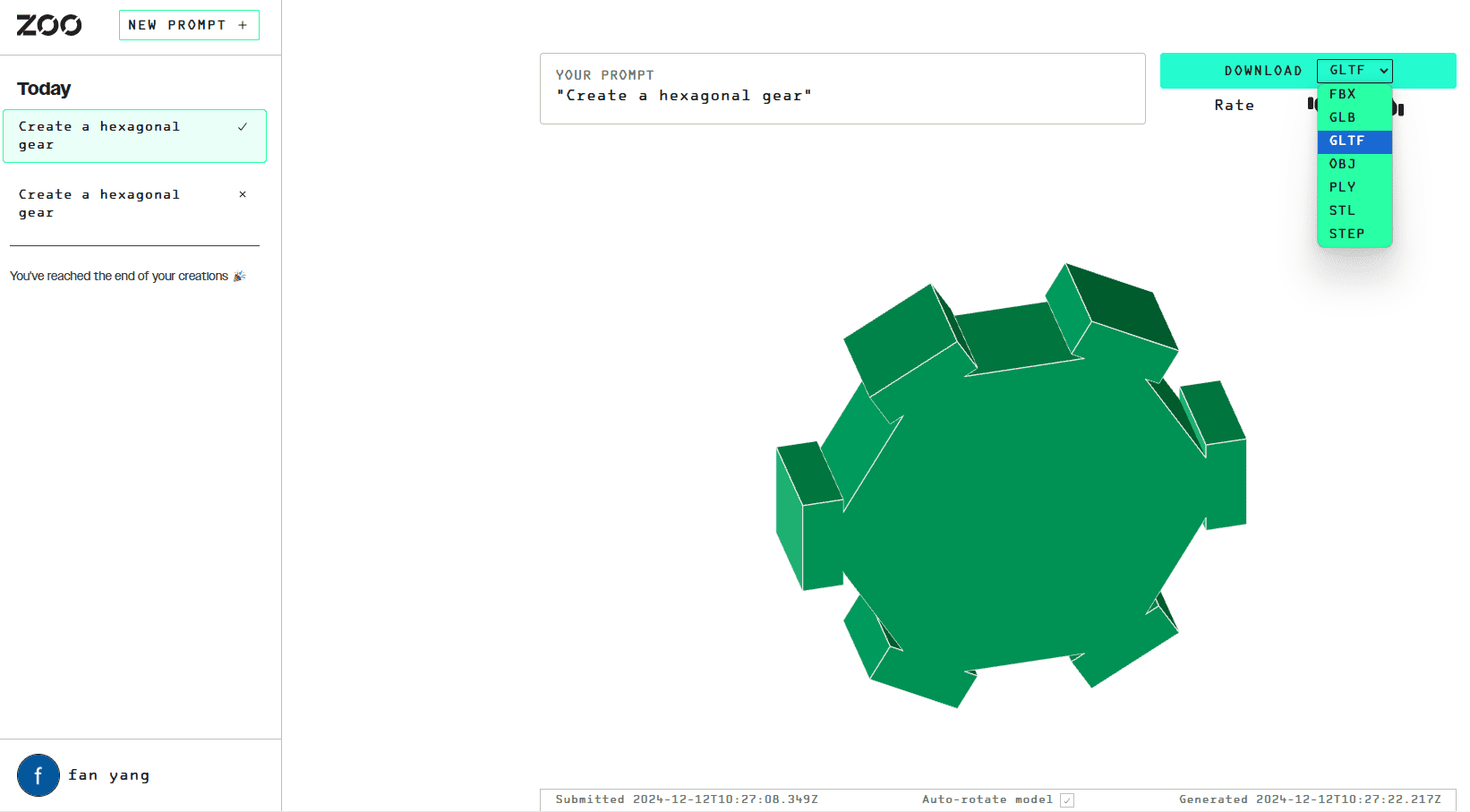 Zoo：文本转3D建模的硬件设计CAD软件-1