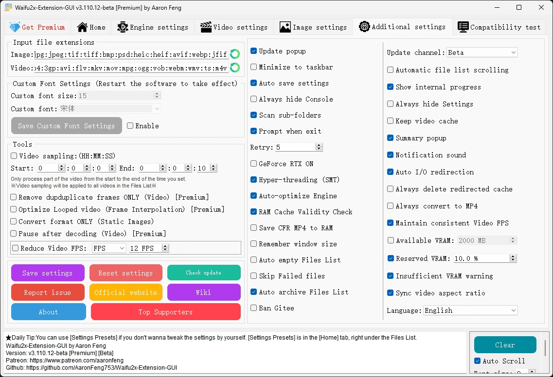 Waifu2x Extension GUI: Deep Learning-Techniken zum Vergrößern, Reparieren und Interpolieren von Bildern und Videos (Windows x64)-1