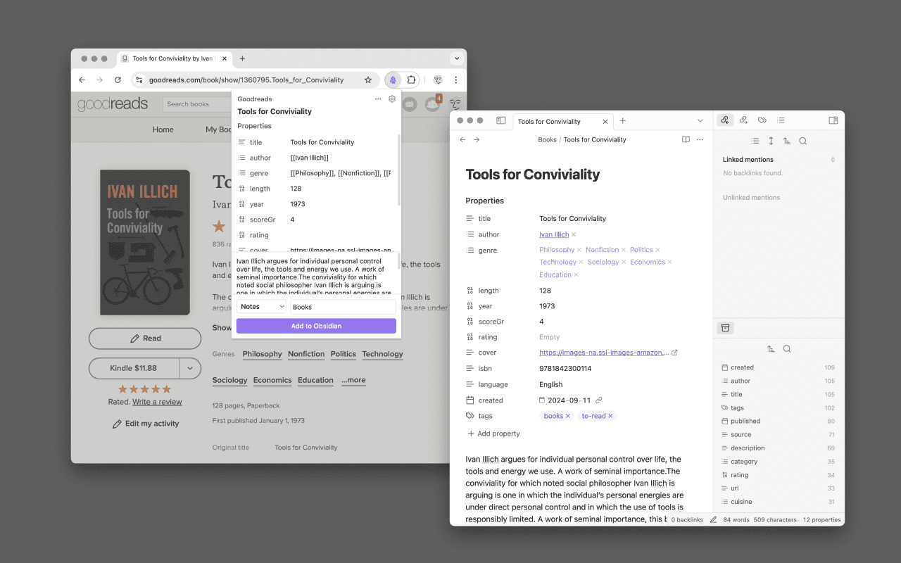 Obsidian Web Clipper: Schnelles Speichern und Zusammenfassen von Webinhalten in Obsidian Notes-1