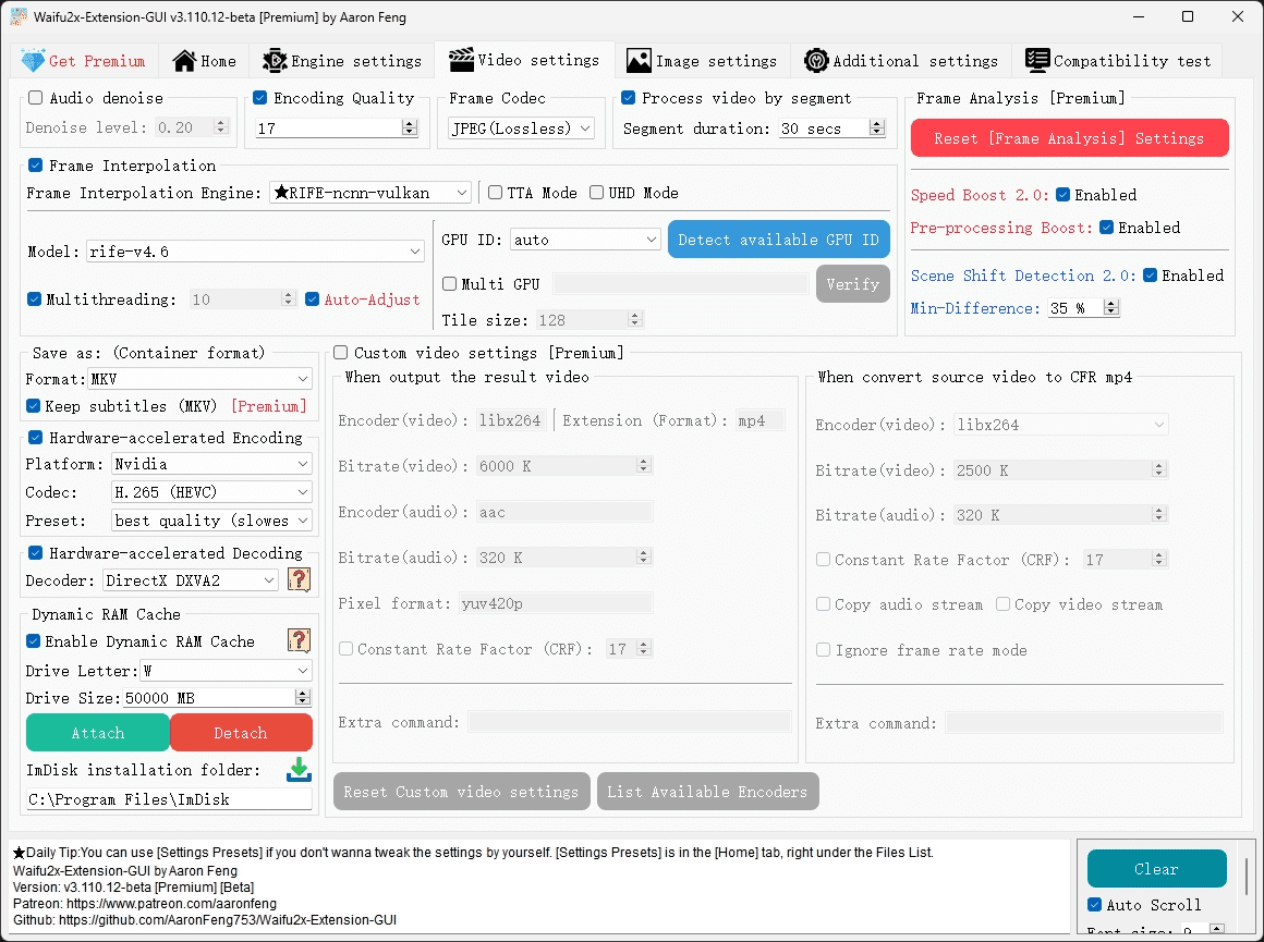 Waifu2x Extension GUI：深度学习技术放大、修复图像与视频插帧（Windows x64）-1