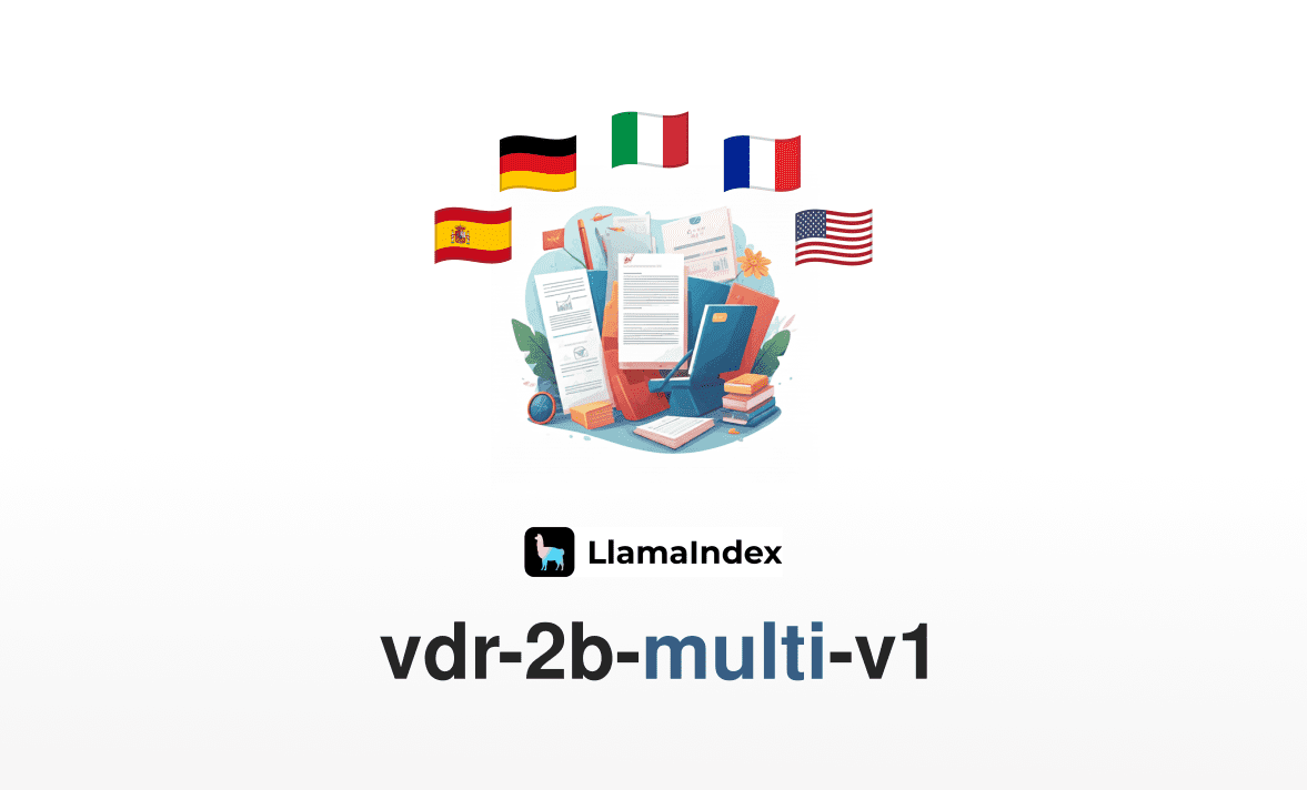 LlamaIndex 团队推出新一代视觉文档检索模型 vdr-2b-multi-v1-1