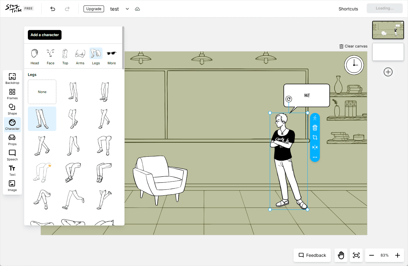 StoryTribe: ferramenta de storyboarding on-line gratuita para criar ilustrações e storyboards sem precisar saber desenhar-1