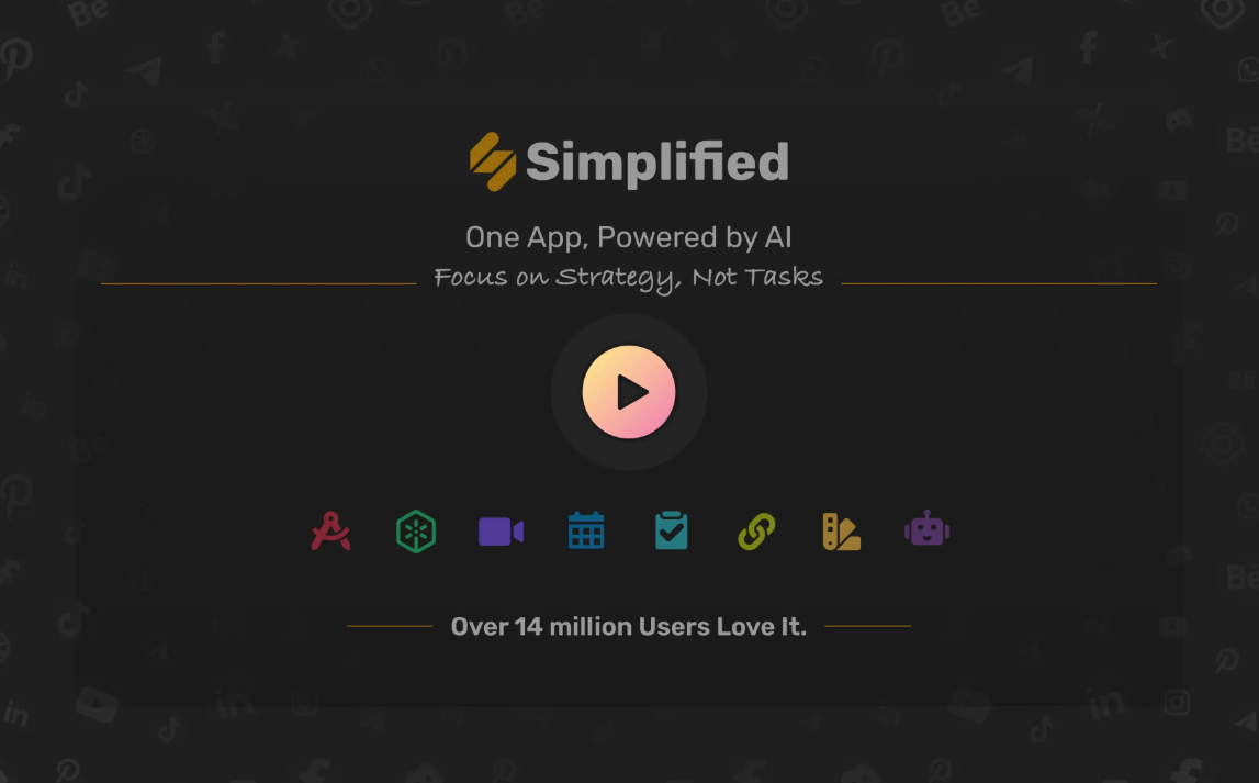 Simplified：マーケティングプロセスを効率化するワンストップAIコンテンツマーケティングツール-1