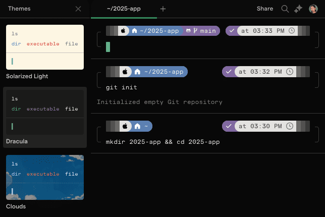 Warp: ferramenta de linha de comando de terminal com inteligência artificial integrada e conhecimento da equipe de desenvolvimento-1