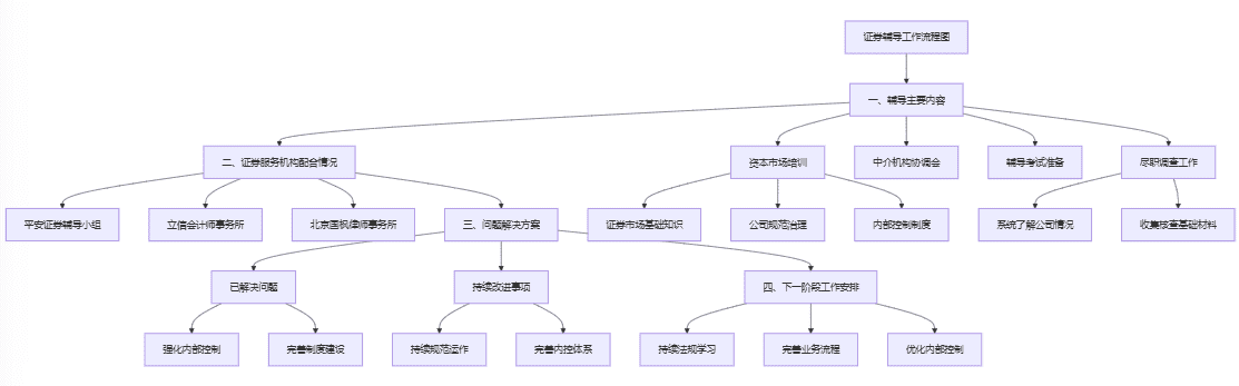 Methodology for generating various types of business process maps: starting with process maps for counseling companies to go public-1