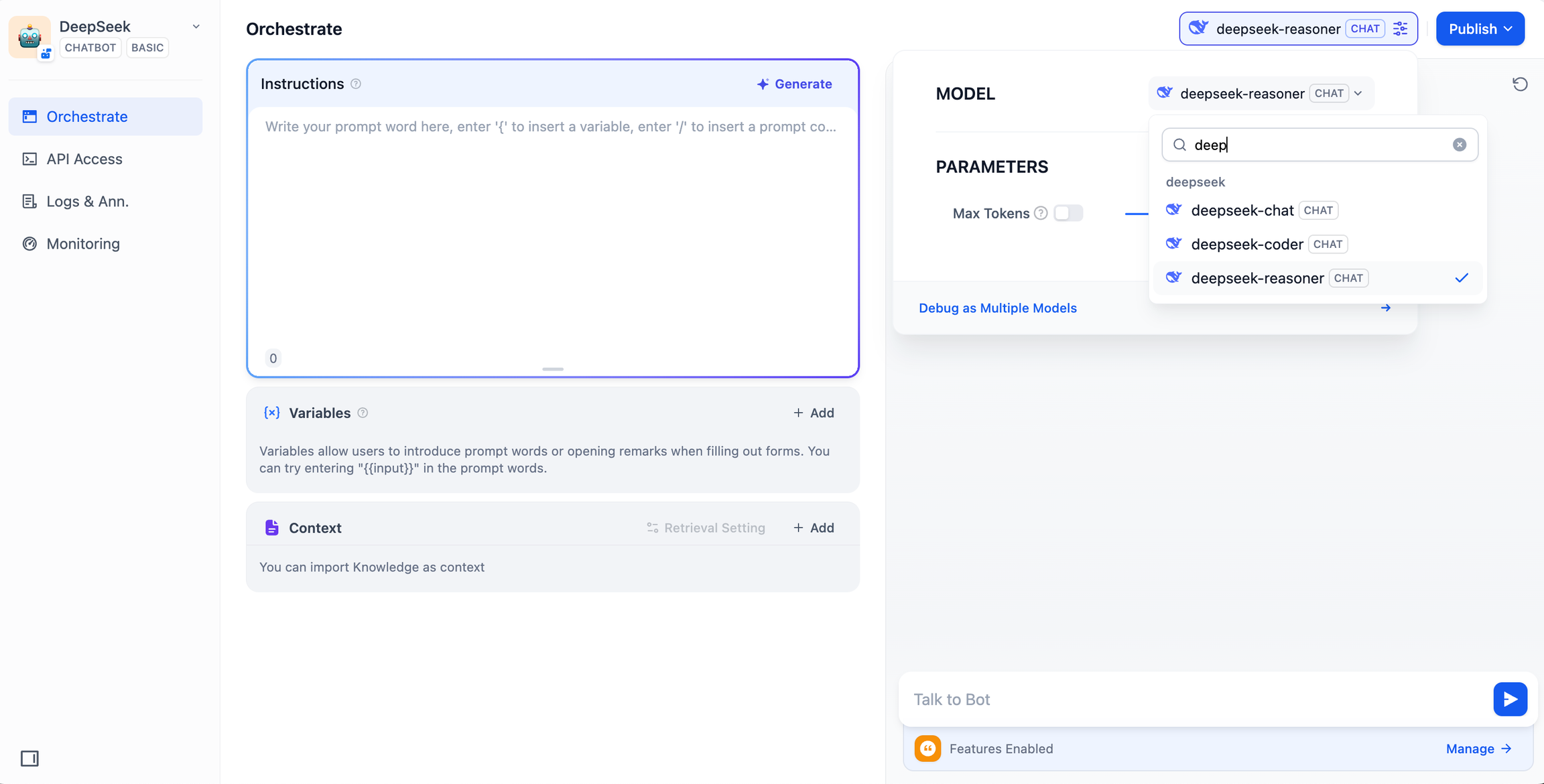 Dify hilft Ihnen bei der Entwicklung von KI-Assistenten, die in mehreren Runden zurückdenken: FAQ-1