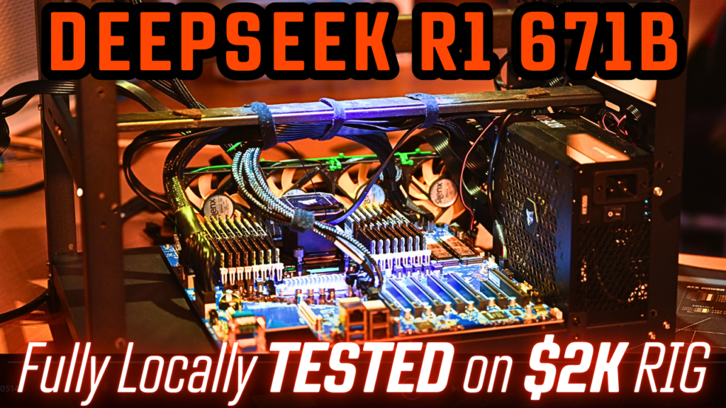 [RPM] Deepseek R1 671b Große Modelle lokal auf einem $2000 EPYC Server-1 ausführen