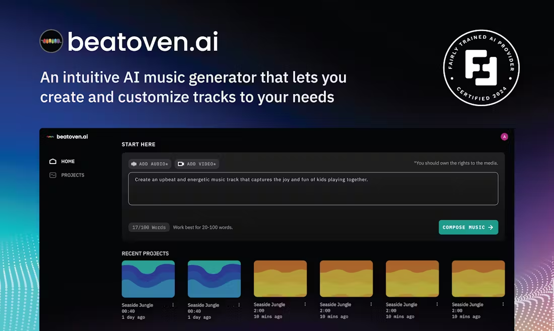 Beatoven.ai: Enter Simple Tips to Generate Free Copyright-Free Background Music-1