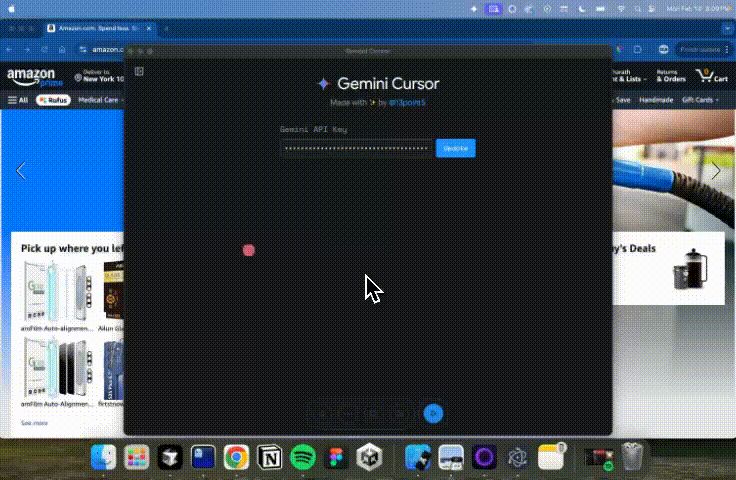 Gemini Cursor：見て、聞いて、話すことができるGemini上に構築されたAIデスクトップスマートアシスタント-1