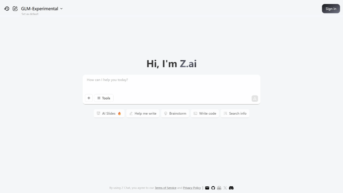 Z.ai