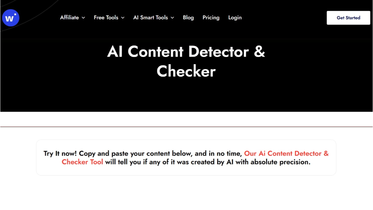 Writecream AI Content Detector