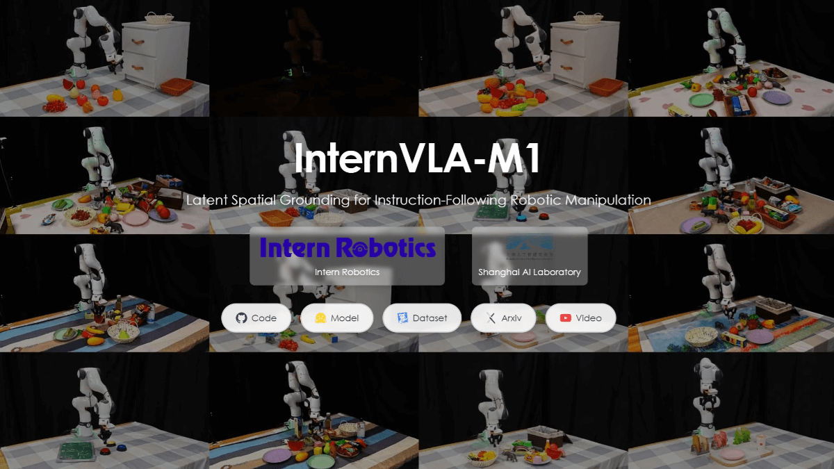 InternVLA·M1 - 上海AI Lab开源的具身双系统操作“大脑”