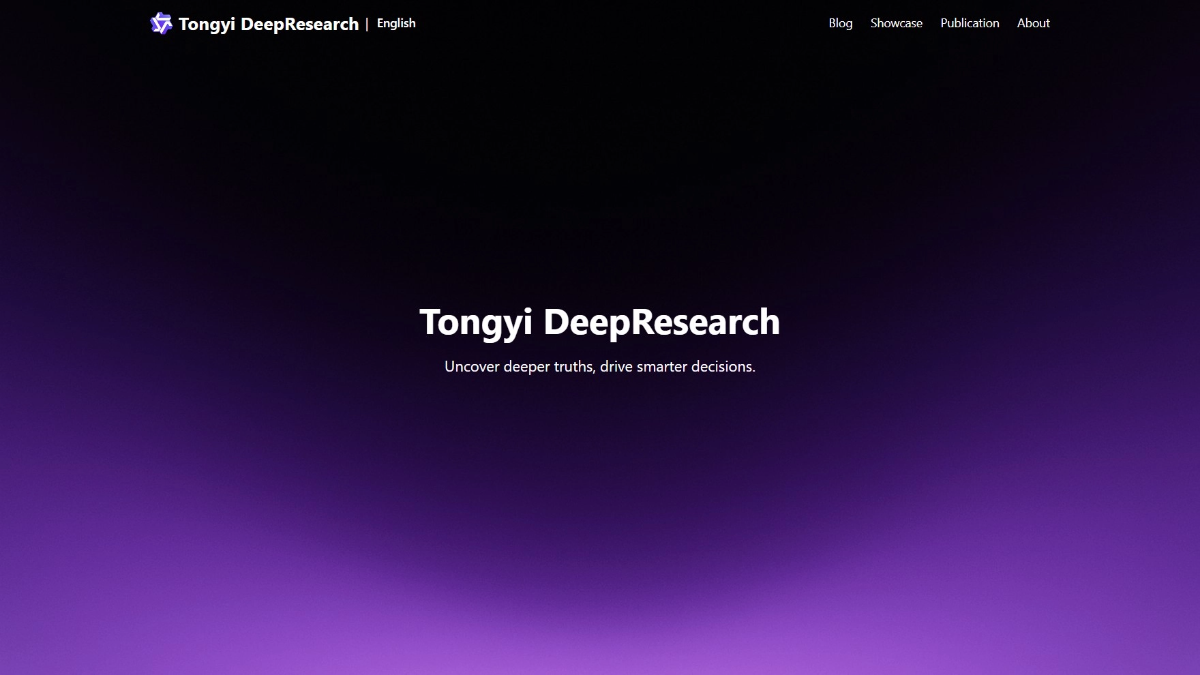 通义DeepResearch - 阿里通义开源的深度研究智能体