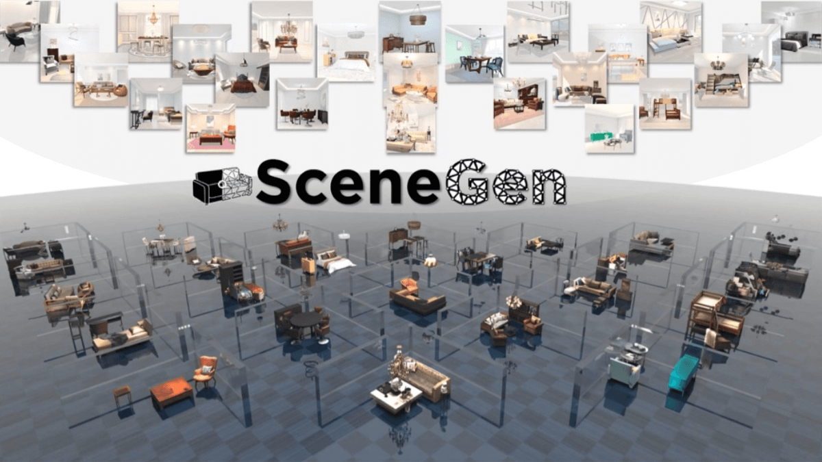 SceneGen - 上海交大开源的单图像生成3D场景框架