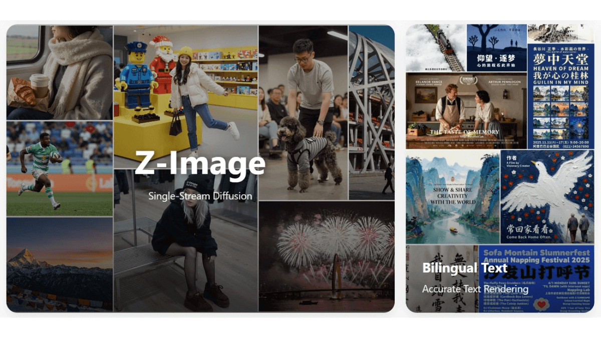 Z-Image - 阿里通义实验室开源的图像生成模型