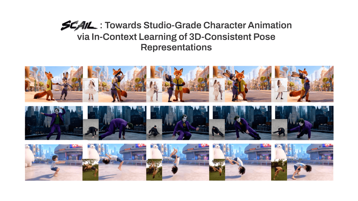 SCAIL - 智谱联合清华开源的影视级角色动画生成框架