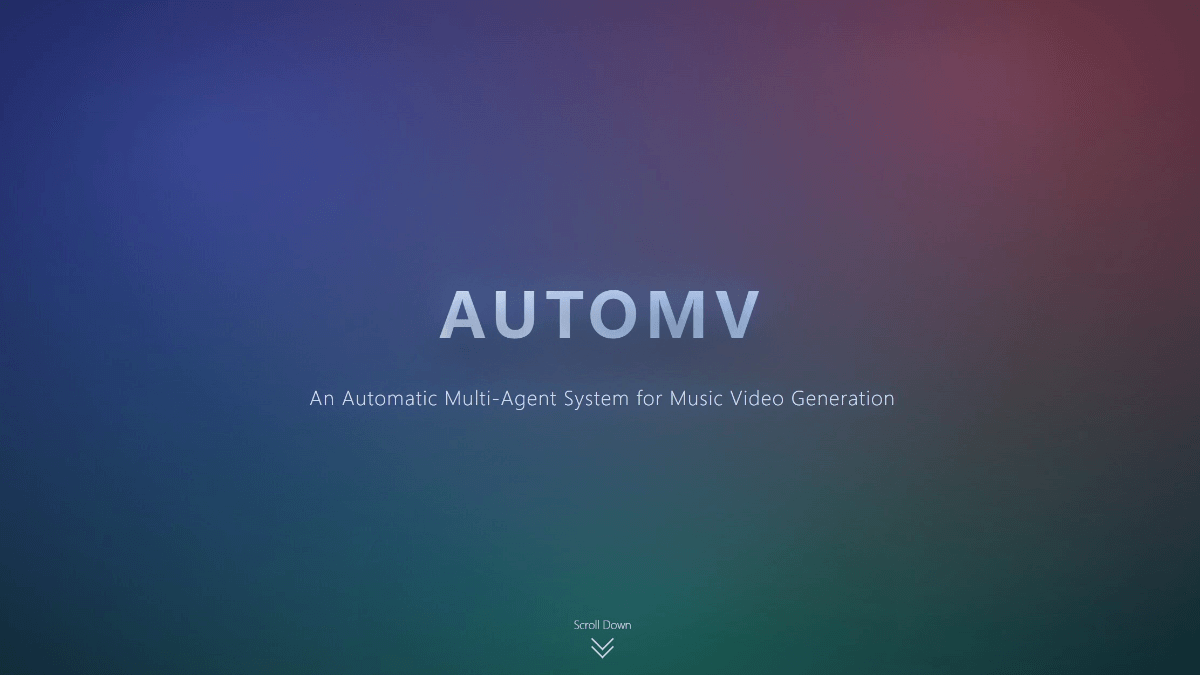 AutoMV - M-A-P联合北邮、南大等开源的免费音乐视频生成系统