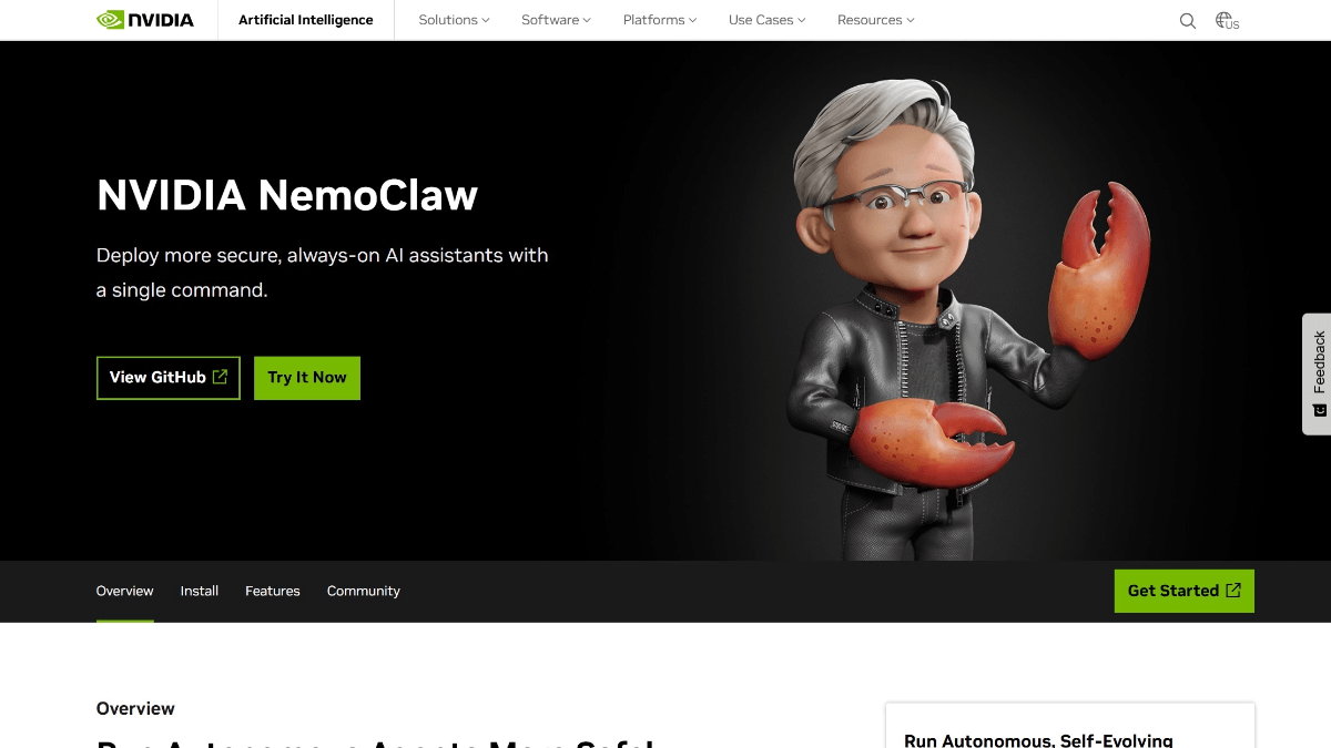 NemoClaw - NVIDIA 推出的开源企业级 AI Agent 安全增强平台