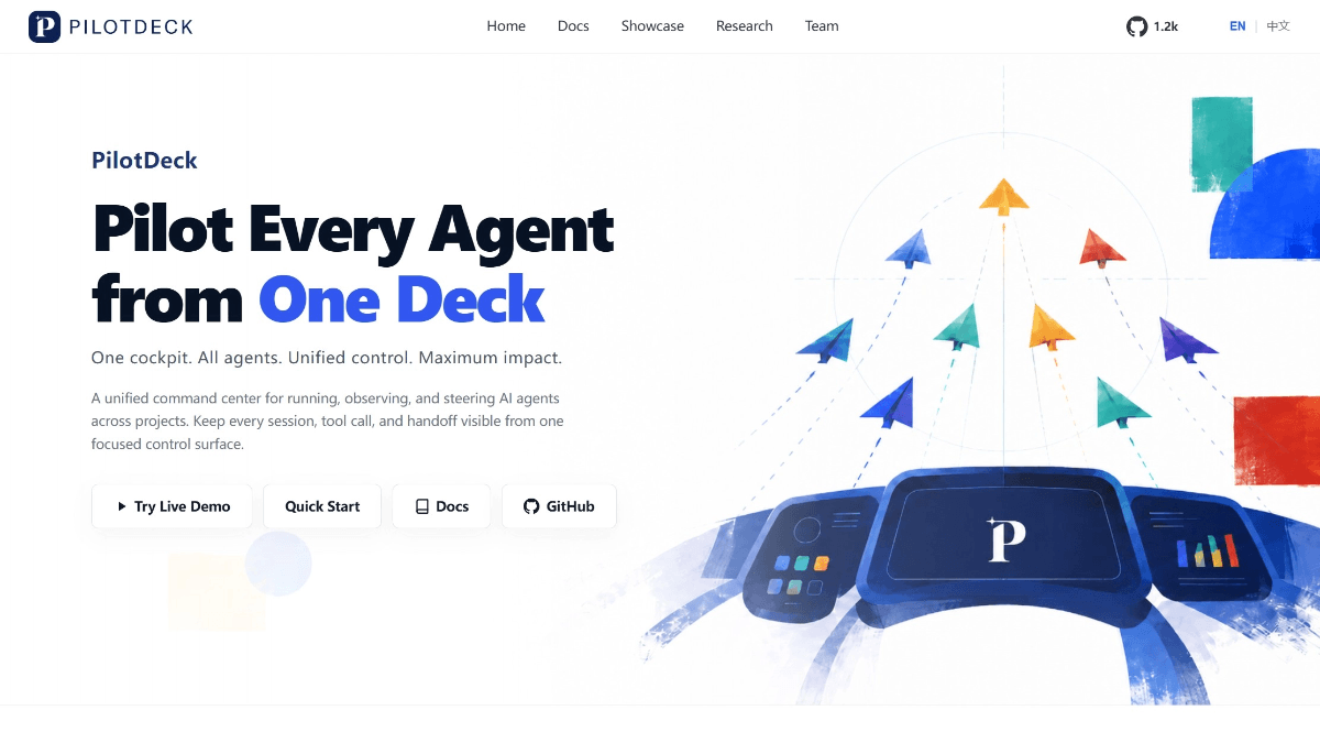PilotDeck - 清华、面壁智能、OpenBMB等开源的Agent 操作系统