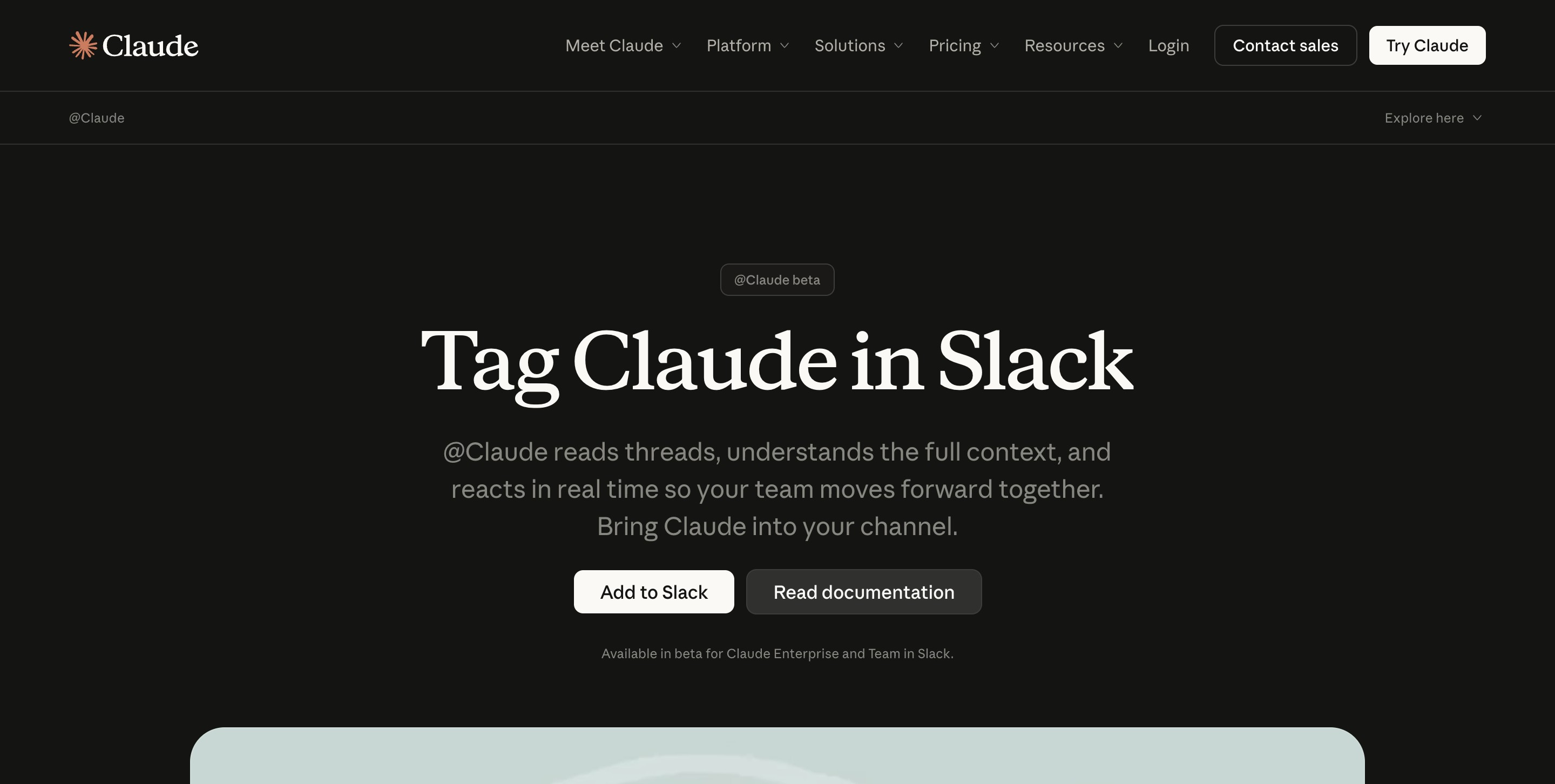 Claude Tag - Anthropic 推出的 Slack 原生 AI 协作功能