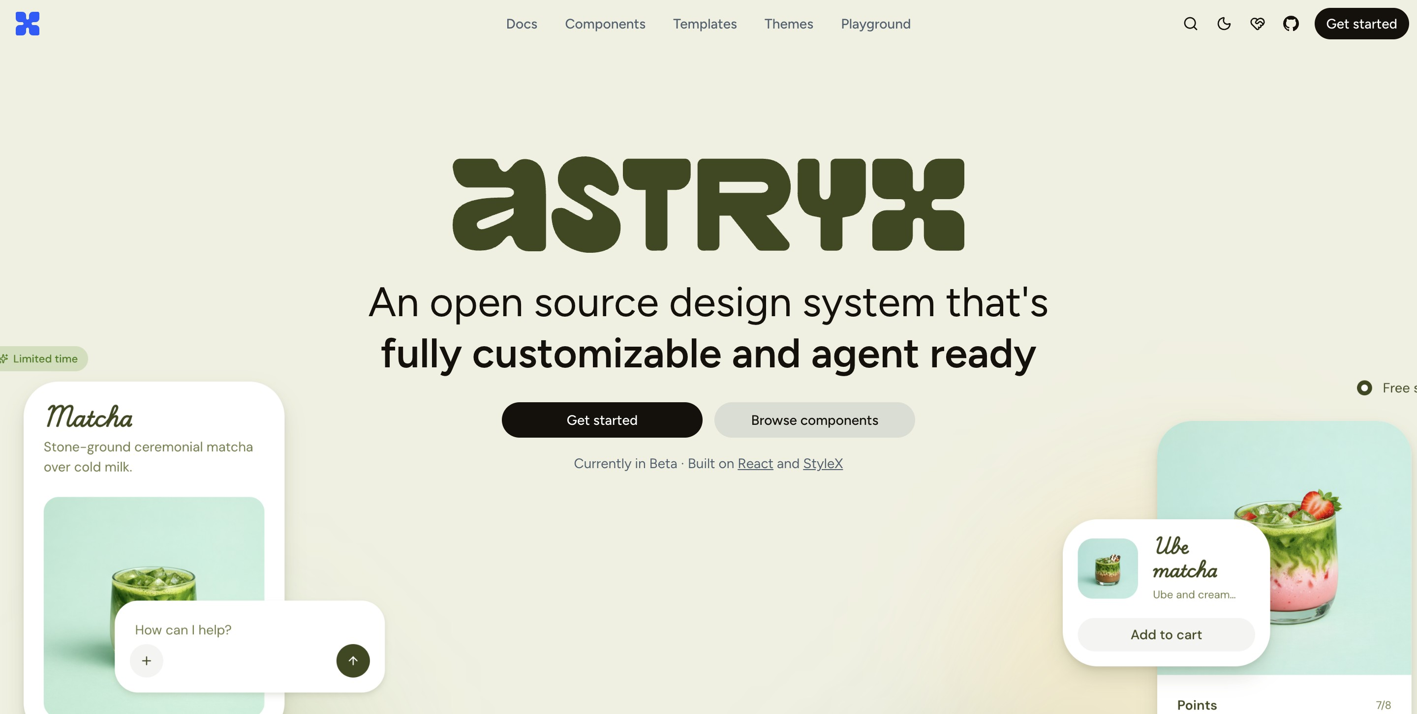 Astryx - Meta 开源的 React 设计系统