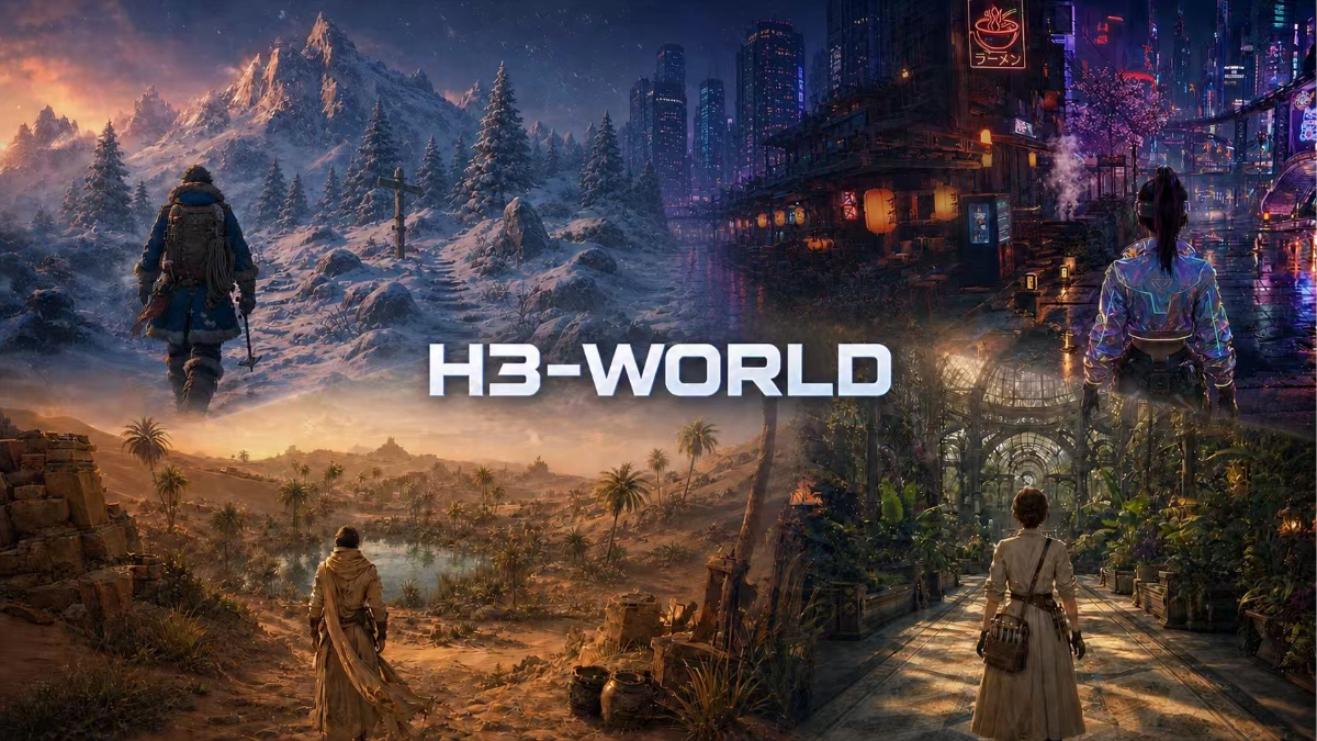 H3-World - 腾讯等开源的交互式世界模型